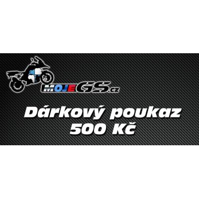 Dárkový poukaz na nákup na MojeGS.cz 500Kč - 10 000 Kč