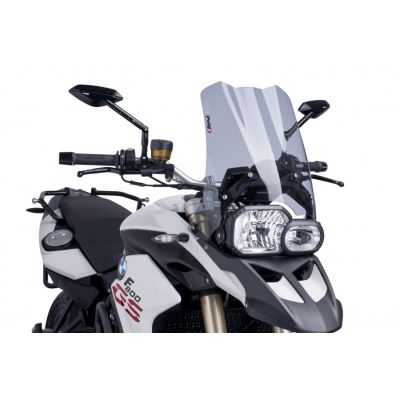 Plexi Puig 38cm pro F800GS, F650GS 2008-2012, lehce kouřové