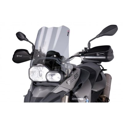 Plexi Puig 38cm pro F800GS, F650GS 2008-2012, lehce kouřové