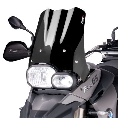 Plexi Puig 38cm pro F800GS, F650GS 2008-2012, černé