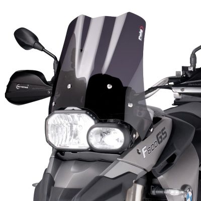 Plexi Puig 38cm pro F800GS, F650GS 2008-2012, tmavě kouřové