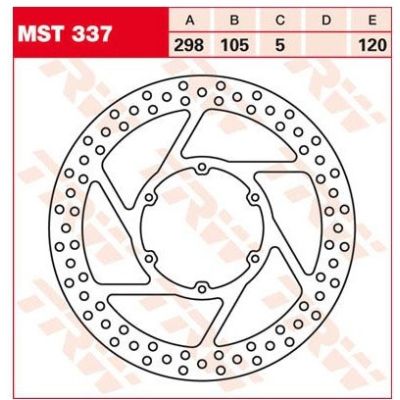 Přední brzdový kotouč Lucas pro F650GS/Dakar 2000-2007