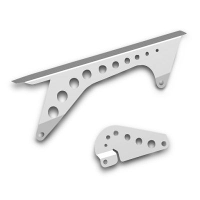 Nerezový kryt řetězu Ibex pro BMW F650GS/Dakar 2000-2007, stříbrný