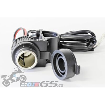 Zásuvka 12V na řidítka, vodotěsná