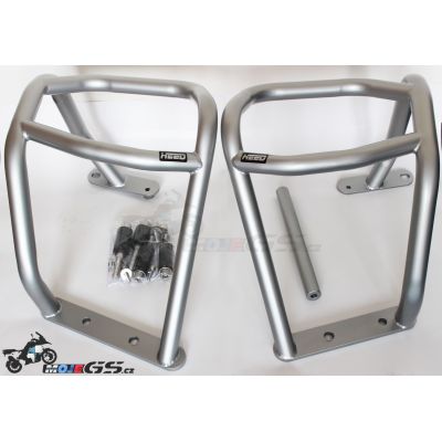 Zesílený spodní padací rám Heed pro BMW R1200GS 2004-2012, stříbrný