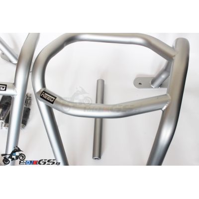 Zesílený spodní padací rám Heed pro BMW R1200GS 2004-2012, stříbrný