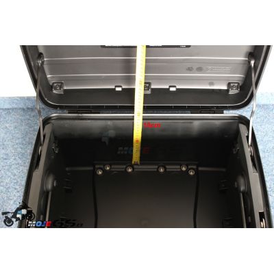 Vario topcase pro BMW R1250GS, R1200GS LC 2013-2018, F850GS, F750GS, černo-stříbrný