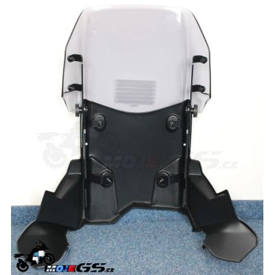 Nastavitelné plexi Puig 38-53cm BMW F800GS Adventure, lehce kouřové