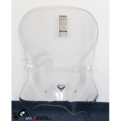 Plexi Ztechnik V-Stream 51cm pro BMW F800GS, F650GS 2008-2012, čiré