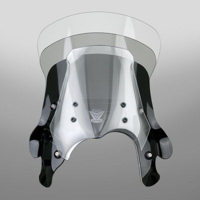 Plexi Ztechnik 28cm, tm. kouřové pro BMW G650GS