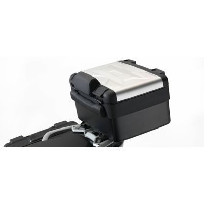 Vario topcase pro BMW R1250GS, R1200GS LC 2013-2018, F850GS, F750GS, černo-stříbrný