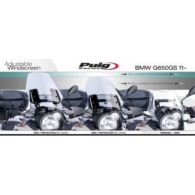 Nastavitelné lexi Puig New Generation pro BMW G650GS
