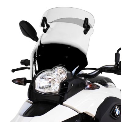 Plexi MRA Variotouring 33cm+deflektor pro BMW G650GS, čiré