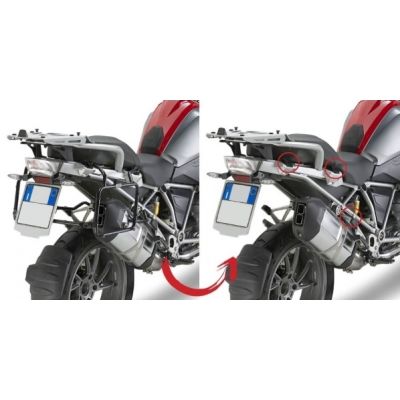 Trubkový nosič bočních kufrů Givi/Kappa pro BMW R1250GS/A, R1200GS/A LC 2013-2018