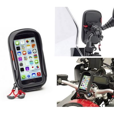 Voděodolný obal Givi/Kappa na řidítka pro telefony do rozměru 161x83 mm