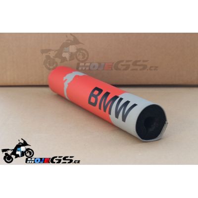 Kryt hrazdy řidítek BMW R1200GS/Adventure 2004-2013, R1150GS, červeno-šedý