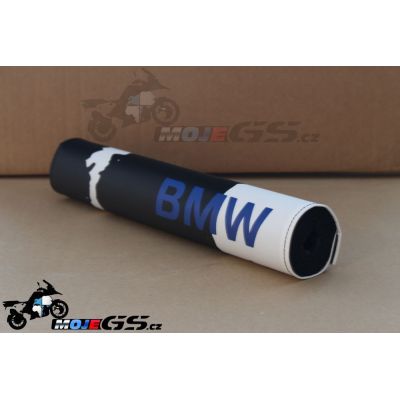 Kryt hrazdy řidítek BMW R1200GS/Adventure 2004-2013, R1150GS, černo-bílý