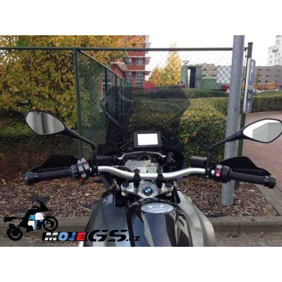 Plexi cestovní vysoké 51cm Puig pro BMW R1250GS/A, R1200GS/A LC 2013-2018, lehce kouřové