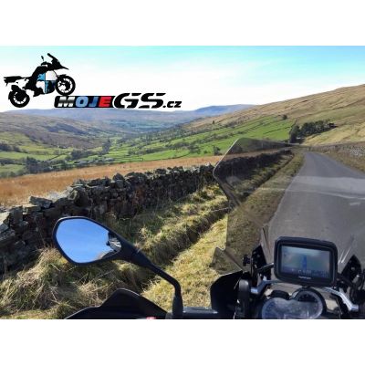 Plexi cestovní vysoké 51cm Puig pro BMW R1250GS/A, R1200GS/A LC 2013-2018, lehce kouřové