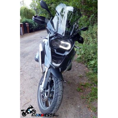 Plexi cestovní vysoké 51cm Puig pro BMW R1250GS/A, R1200GS/A LC 2013-2018, lehce kouřové