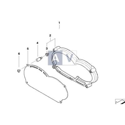 Originální kryt světlometu pro BMW R1200GS/A 2004-2012