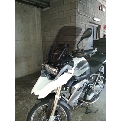 Plexi WRS 53cm pro BMW R1250GS/A, R1200GS/A LC 2013-2018, lehce kouřové