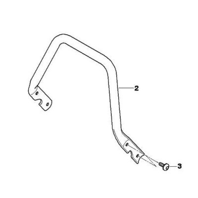 Hrazda na navigaci pro R1200GS 2004-2012