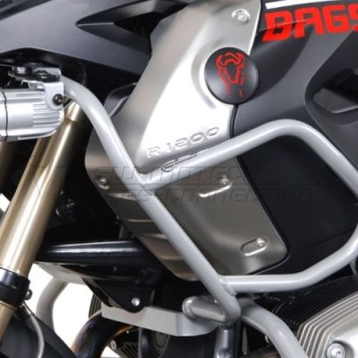 Horní padací rám SW-Motech pro R1200GS 2008-2012, stříbrný