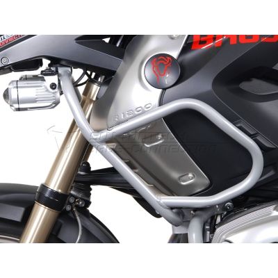 Horní padací rám SW-Motech pro R1200GS 2008-2012, stříbrný