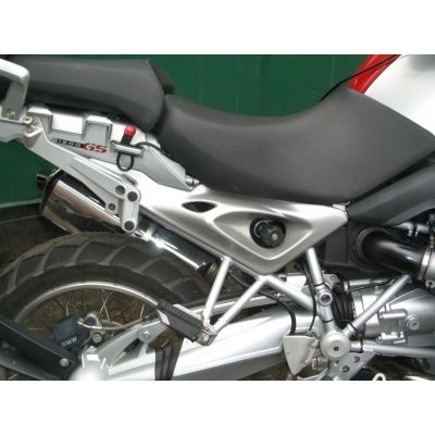 Sada stříbrných postranních panelů do podsedlového rámu R1200GS 2004-2012