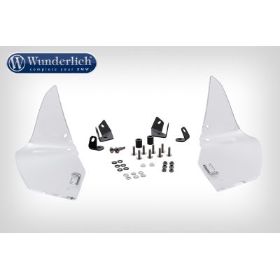 Boční deflektory Wunderlich Ergo, čiré, pro R1200GS LC 2013+