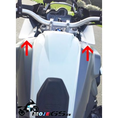 Sada bočních deflektorů pro R1250GS/Adventure, R1200GS/Adventure LC 2013-2018