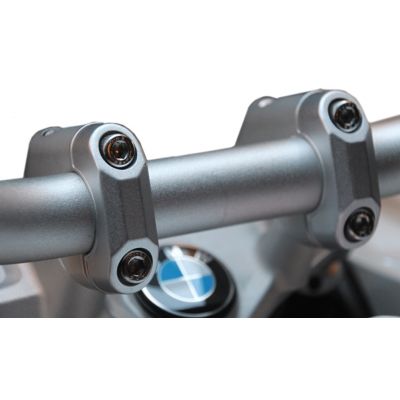 Zvýšení řidítek GSemotion, 38mm nahoru, 27mm dozadu pro R1250GS/A, R1200GS/A LC 2013-2018