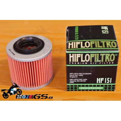 Olejový filtr Hiflo 151 pro BMW F650GS/Dakar 2000-2007, G650GS