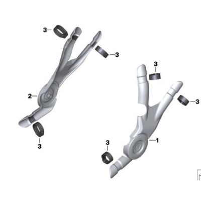 Kryty rámu pro BMW R1250GS/A, R1200GS/A LC 2013-2018