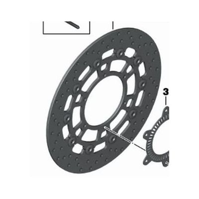 Originální brzdový kotouč přední BMW F800GS, F700GS