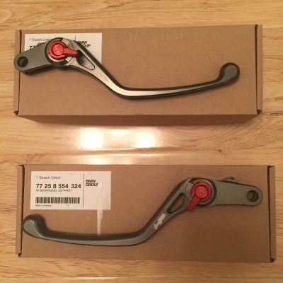 Nastavitelné páčky BMW HP pro BMW R1250GS/A, R1200GS/A LC 2013-2018 (spojková + brzdová)