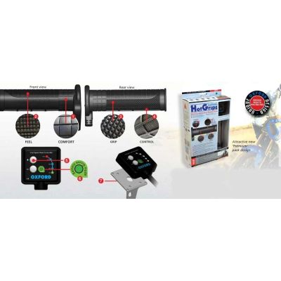 Vyhřívané rukojeti Oxford Premium Adventure