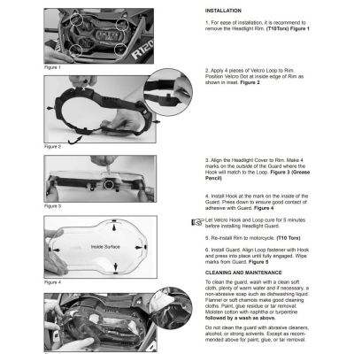 Kryt předního halogenového světla Ztechnik pro R1200GS/A LC 2013-2018