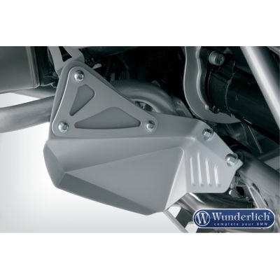 Chrániče řidičových bot proti vodě Wunderlich pro R1250GS/A, R1200GS/A LC 2013-2018, stříbrné