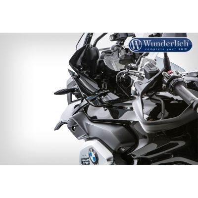 Boční deflektory Wunderlich Ergo pro R1250GS, R1200GS LC 2017-2018, lehce kouřové