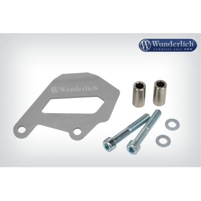 Kryt zadního brzdového třmenu Wunderlich pro BMW R1200GS/A LC 2013+, stříbrný