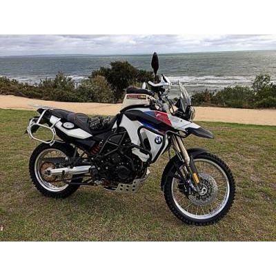 Velký padací rám Outback Motortek pro BMW F800GS, černý