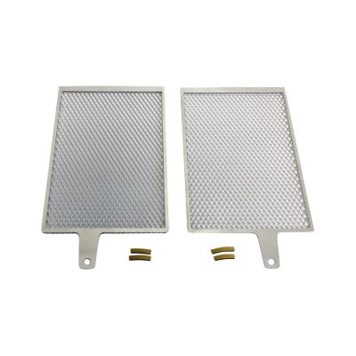 Kryty chladiče Hornig pro BMW R1250GS/A,  R1200GS/A LC 2013-2018, stříbrné