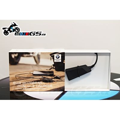BMW Motorrad 2x USB nabíječka do malé zásuvky BMW