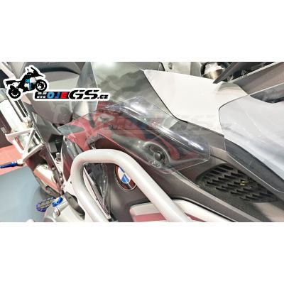 Padací rám horní Puig pro R1250GS, R1200GS LC 2017-2018, stříbrný