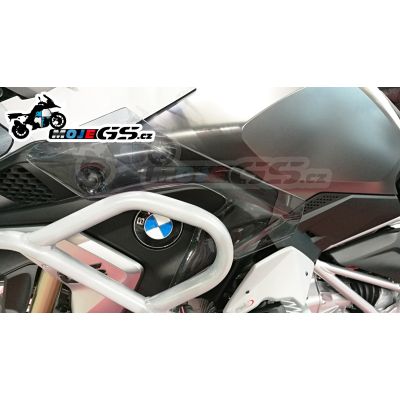 Padací rám horní Puig pro R1250GS, R1200GS LC 2017-2018, stříbrný