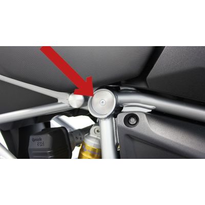 Kryty do rámu nad zadní pružinou R1250GS/A, R1200GS/A LC 2013-2018