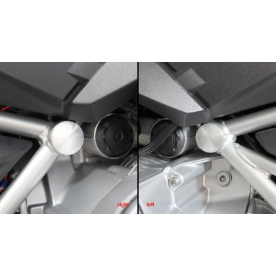 Krytky do rámu u motoru R1200GS/A LC 2013-2018