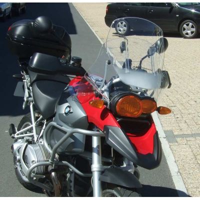 Horní padací rám Hepco Becker pro R1200GS 2004-2007, stříbrný